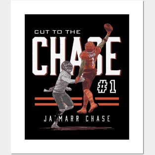 Ja'Marr Chase Cincinnati One-Hand-Catch Posters and Art